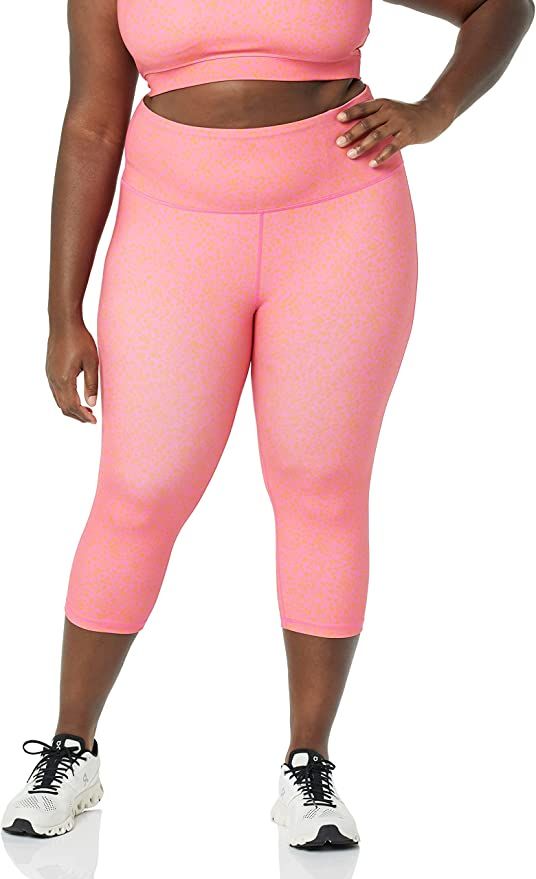 Pink Plus Capri Leggings