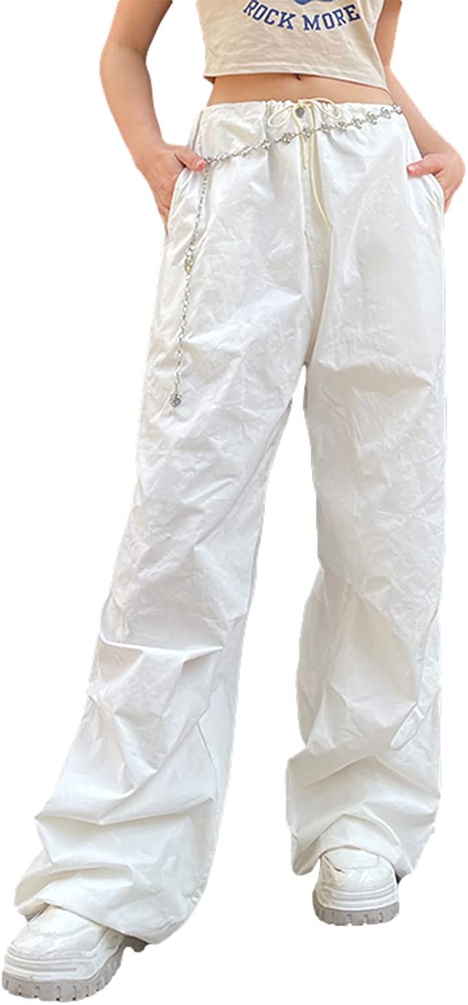 Wide Leg Cargo Pants Women