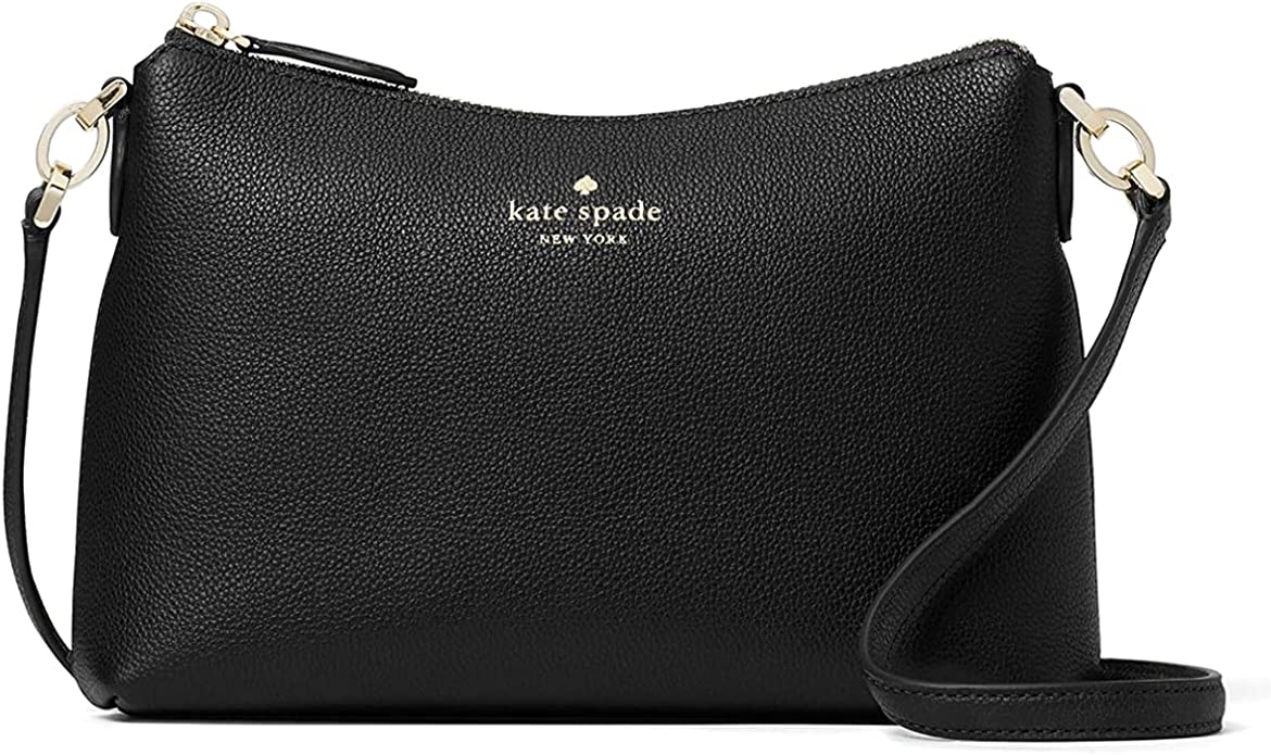 Kate Spade Pebbled Leather Crossbody Bag Black