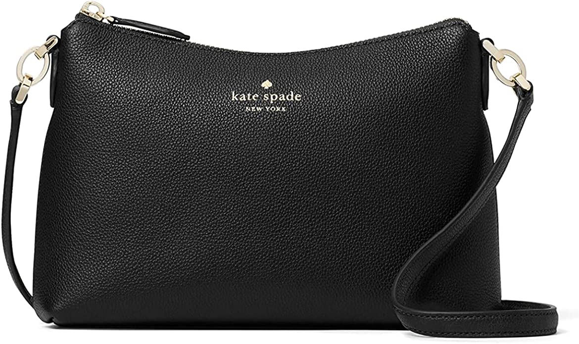 Kate Spade Pebbled Leather Crossbody Bag Black 