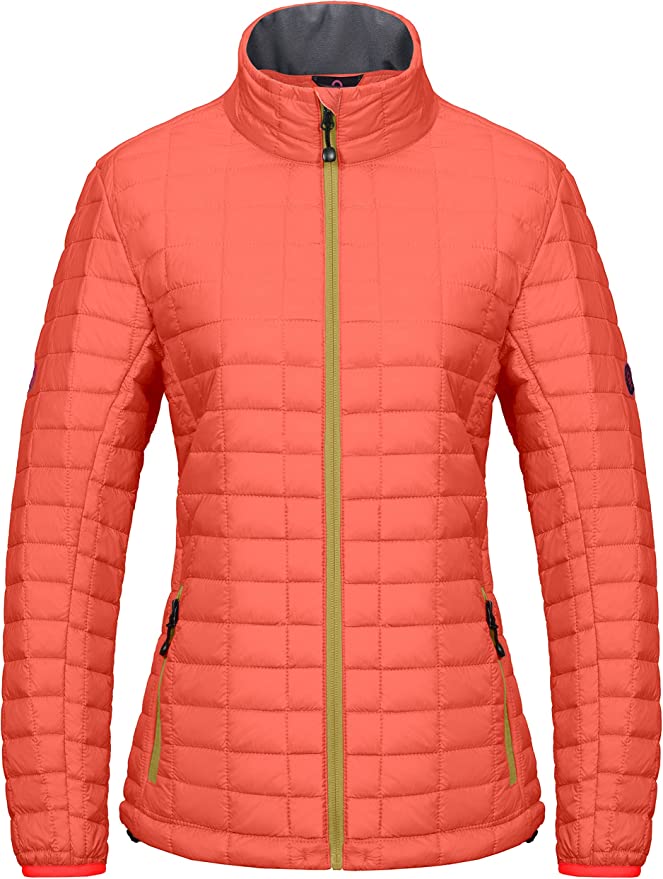 Orange Lightweight Puffer