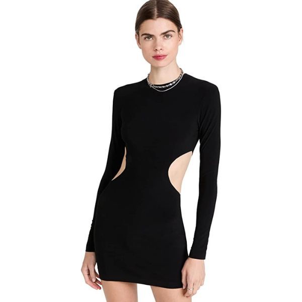 Norma Kamali Black Cut Out