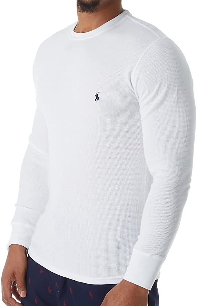 White Ralph Lauren Mens Long Sleeve T Shirt