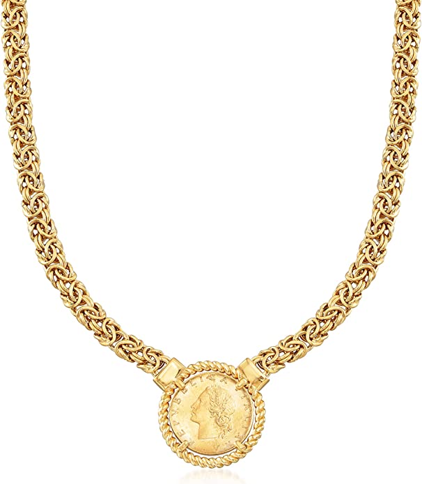 Chunky Gold Plated Necklace 