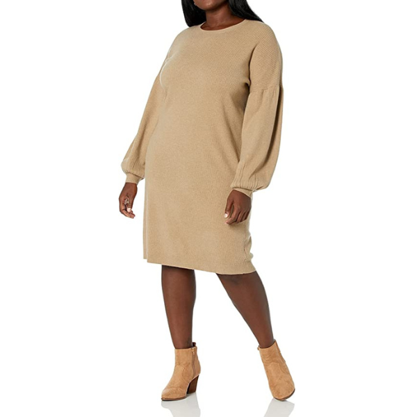 The Drop Plus Size Sweater Dress Mini