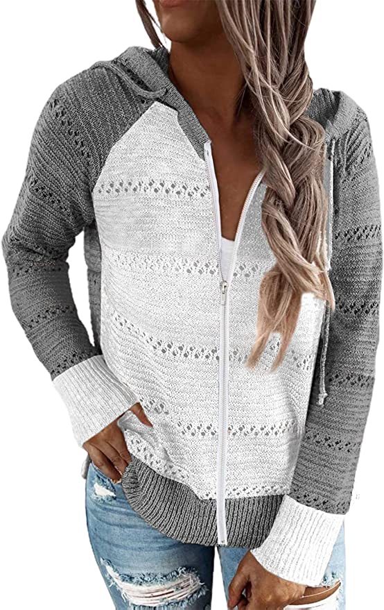 Acelitt Sweater Hoodie Womens