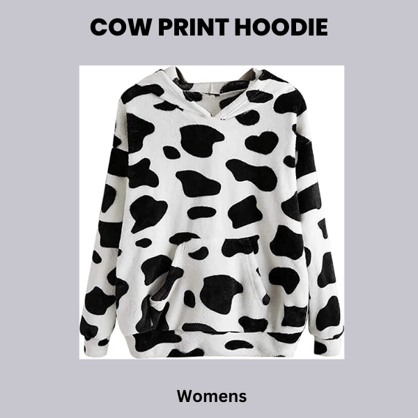 Cow Print Sweatshirt