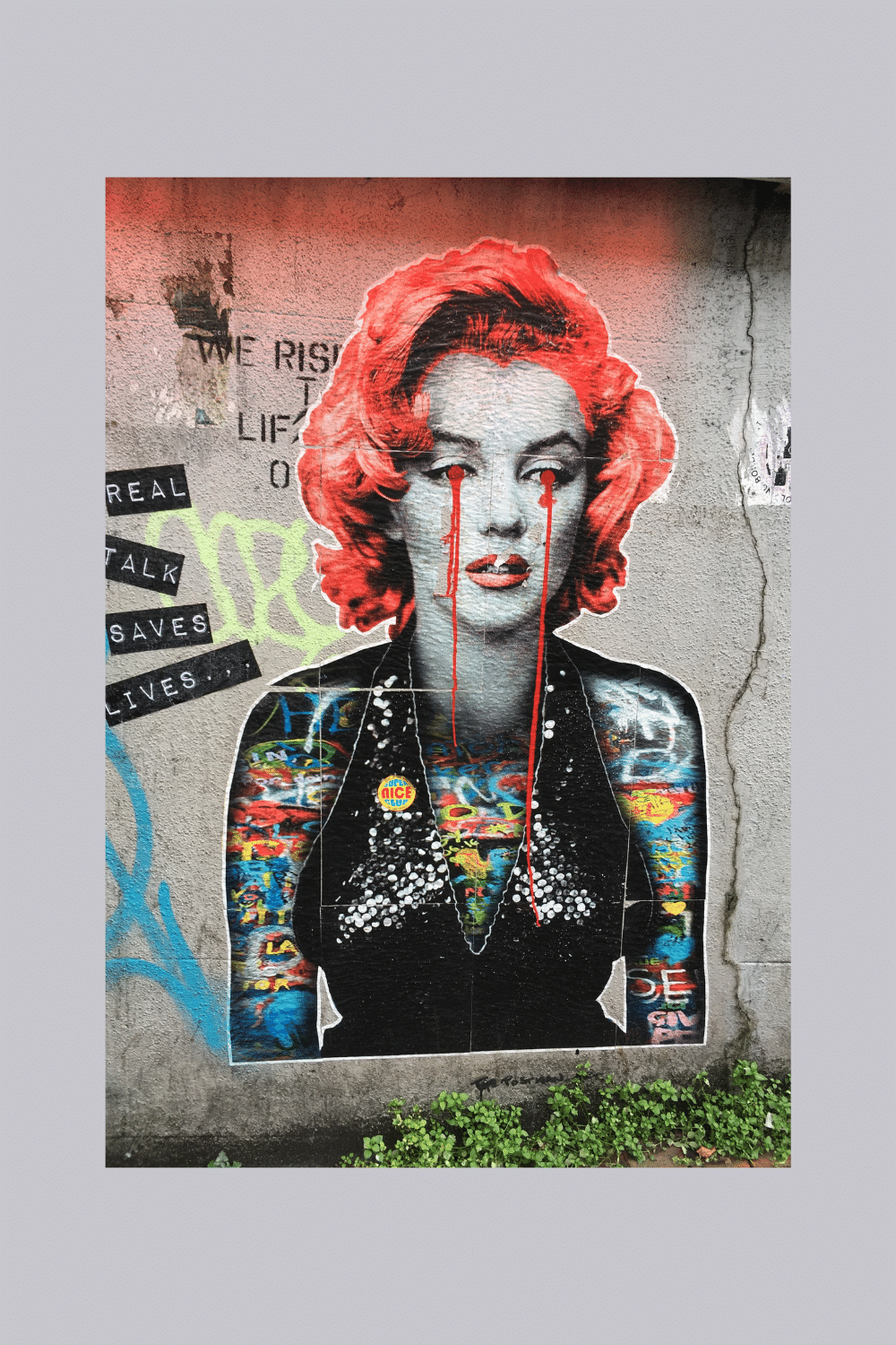 Marilyn Monroe Graffiti