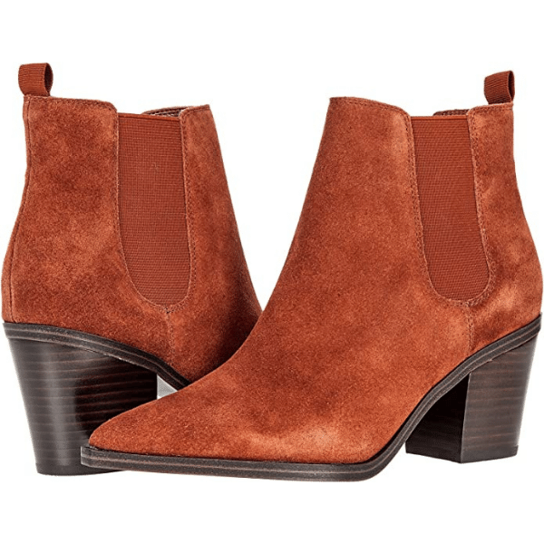 Nine West Burnt Orange Booties