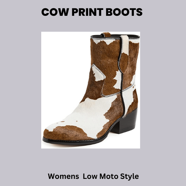 Rag & Bone Cowhide Moto Boots