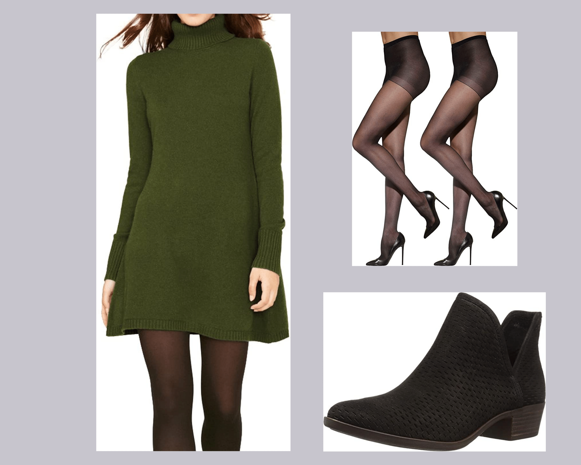 Dress Hosiery Ankle Boots