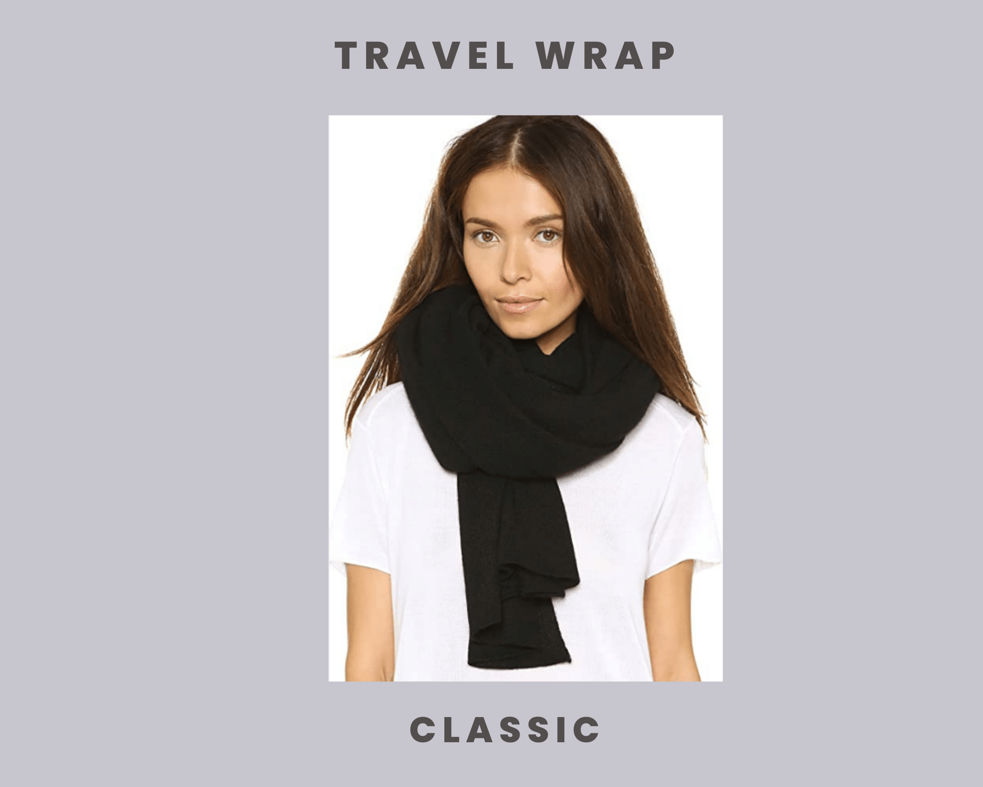 Cashmere Oversized Travel Wrap