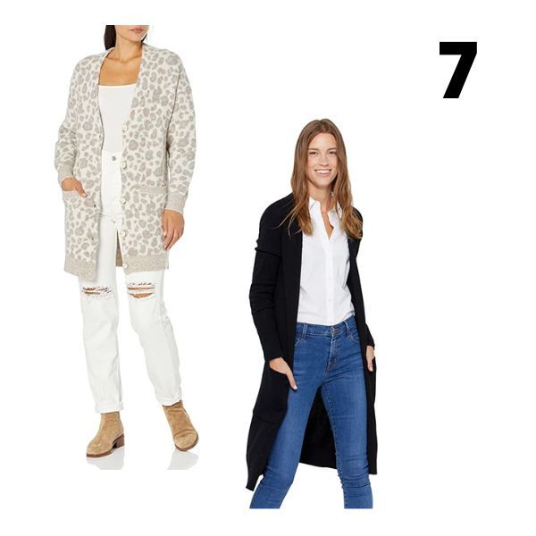 Animal Print and Black Duster