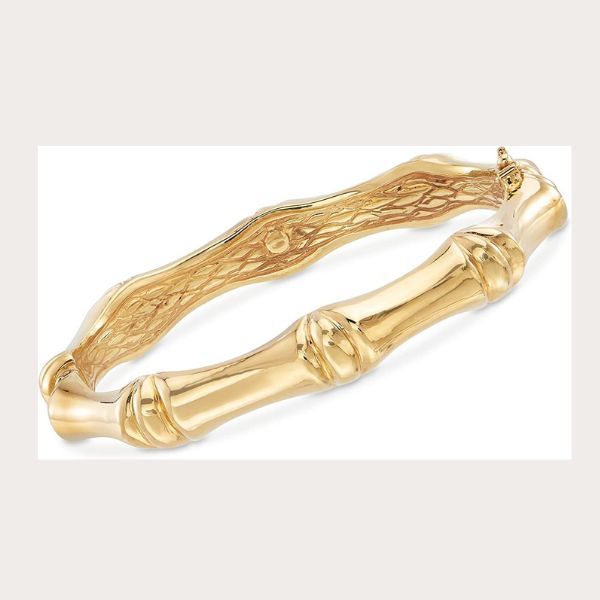 Gold Tone Bamboo Bangle Source: Amazon 