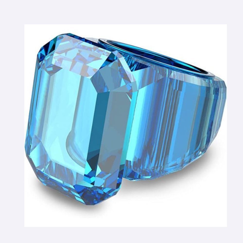 Blue Crystal Ring