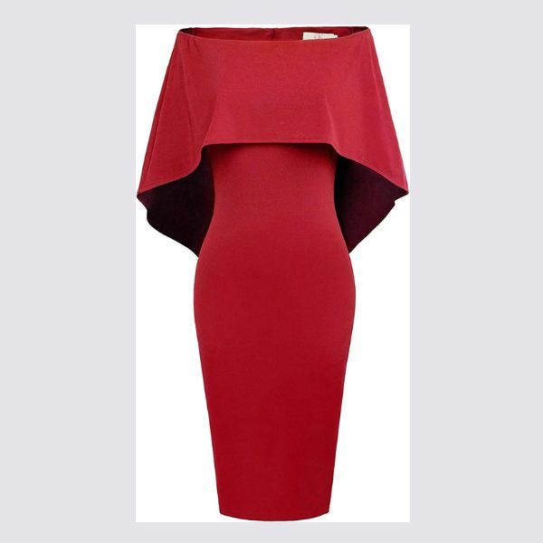 Source: Amazon Red bodycon dress