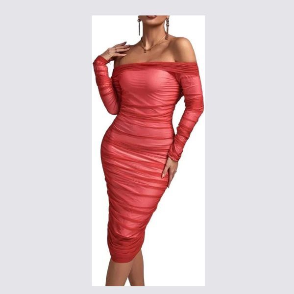 Source: Amazon Red Bodycon Dress