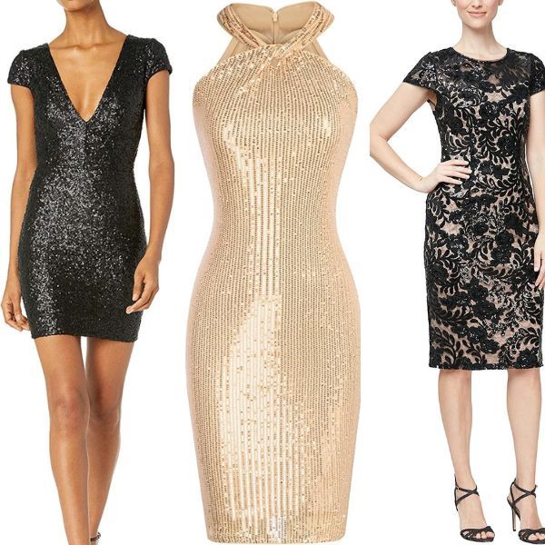 Mini Dress , Gold Body-con and Petite Cocktail Dress