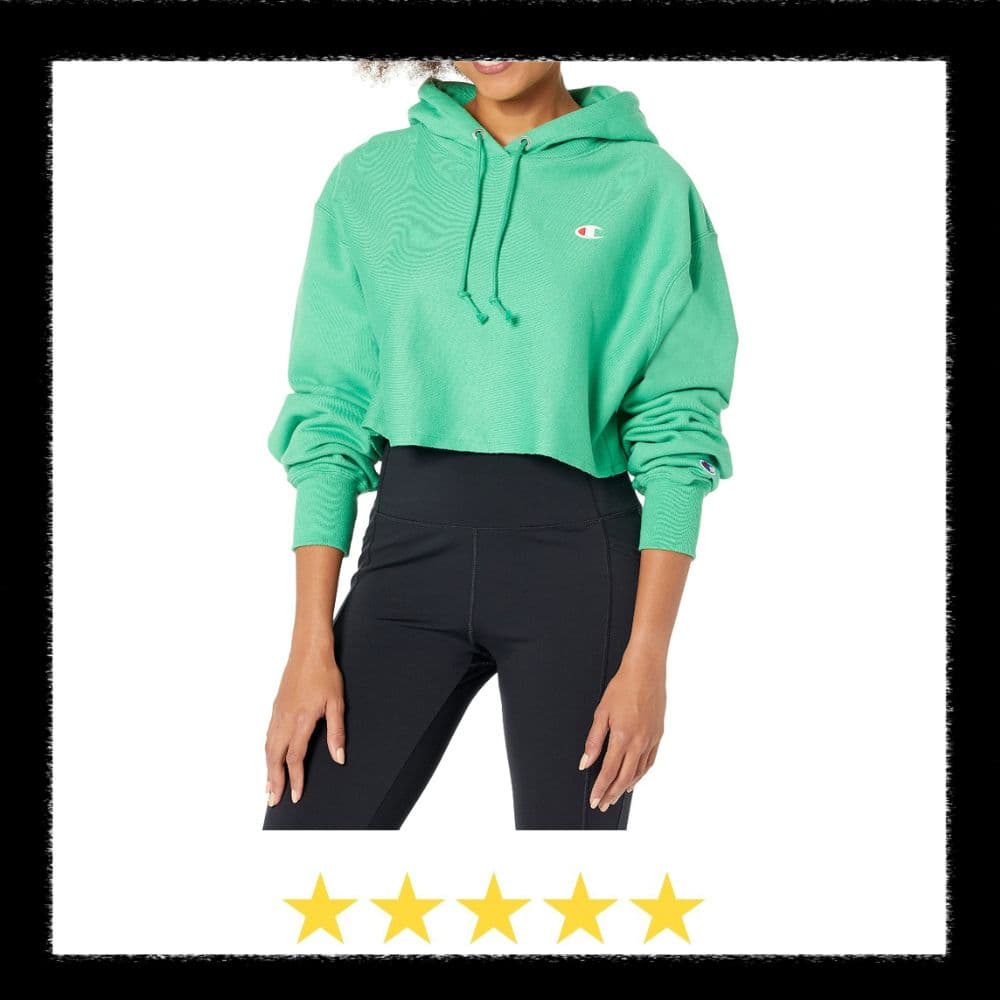 SOURCE:AMAZON CROP CHAMPION URBAN HOODIE