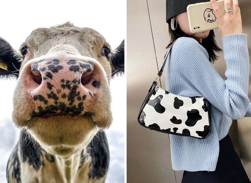 Cow Print Purses